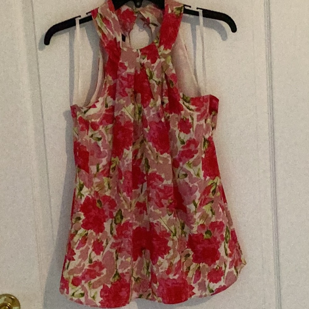 High neck halter top